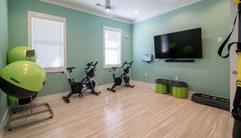 Yoga and spin studio